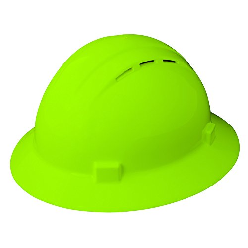 ERB 19430 Americana Full Brim Vent Mega Ratchet Hi-Viz, Size: 6 1/...