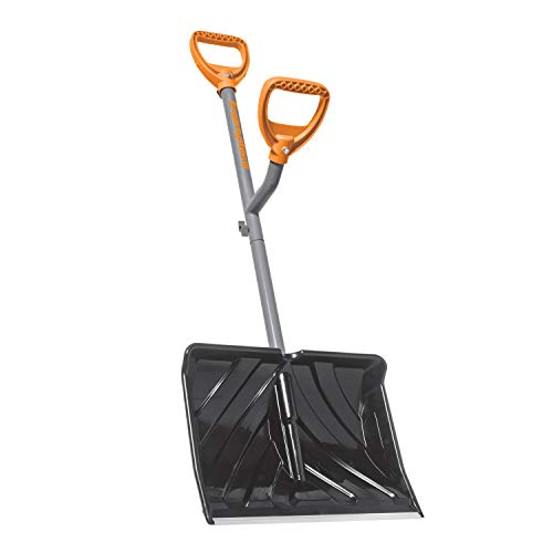 ErgieShovel ERG-SNSH18 18-Inch Impact Resistant Blade Push/Scoop C...