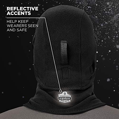 Balaclava, Neoprene Winter Face Mask, Detachable Top and Bottom, S...