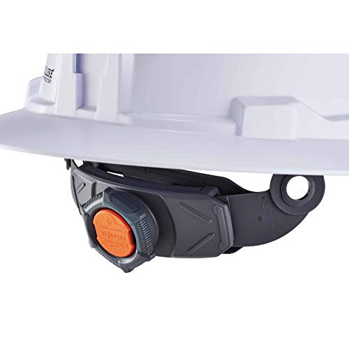 Ergodyne - 60152 Hard Hat with Light, Full Brim, Ratchet Suspensio...