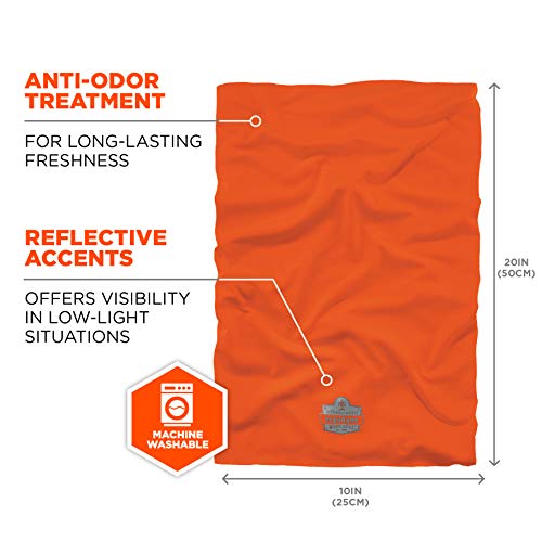 Ergodyne Chill-Its 6487 Cooling Neck Gaiter, Multiple Ways to Wear...