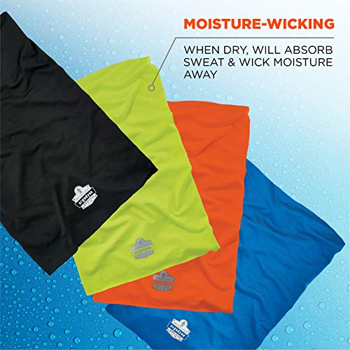 Ergodyne Chill-Its 6487 Cooling Neck Gaiter, Multiple Ways to Wear...