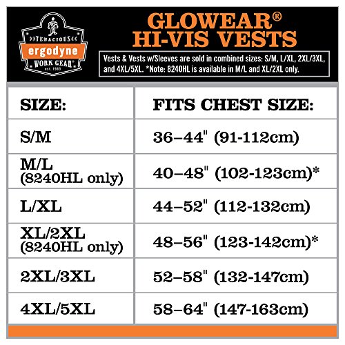 Ergodyne GloWear 8230Z ANSI Two-Tone High Visibility Lime Reflecti...