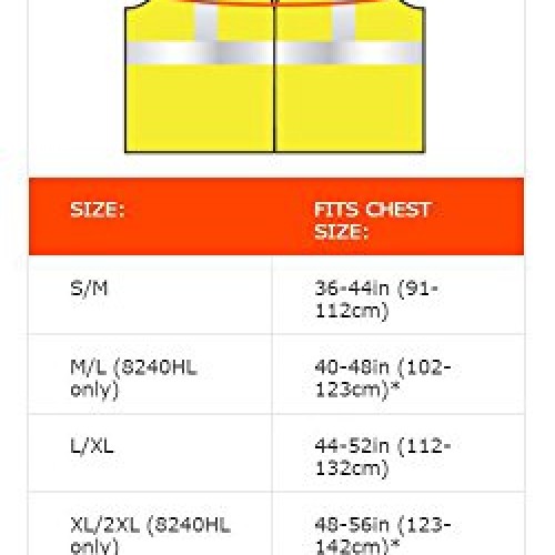Ergodyne GloWear 8230Z ANSI Two-Tone High Visibility Lime Reflecti...