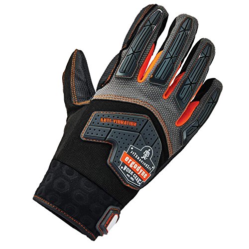 Ergodyne ProFlex 9015Fx Anti-Vibration Work Gloves, Certified, L...