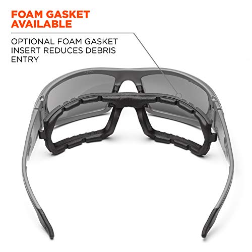 Ergodyne Skullerz Odin Polarized Safety Sunglasses - Black Frame, ...
