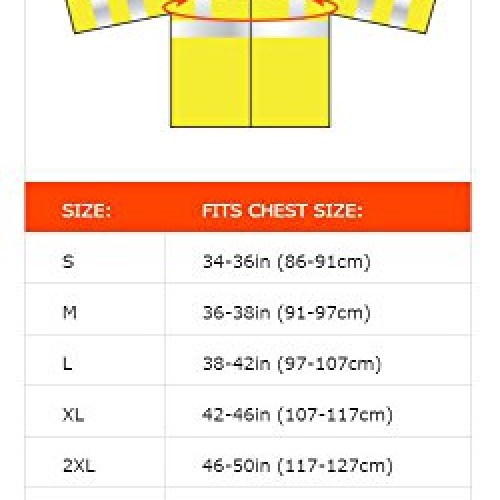 High Visibility Reflective Winter Bomber Jacket, Black Bottom, Zip...