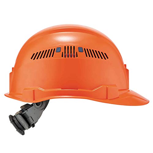 Vented Hard Hat Cap Style, Ratchet Suspension, Class C, Ergodyne S...