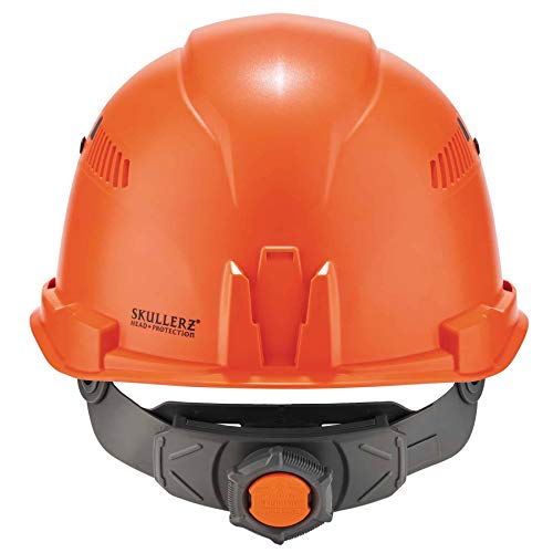Vented Hard Hat Cap Style, Ratchet Suspension, Class C, Ergodyne S...