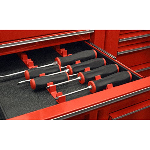 Ernst Manufacturing No-Slip Low-Profile Screwdriver Rail Set, 14 T...