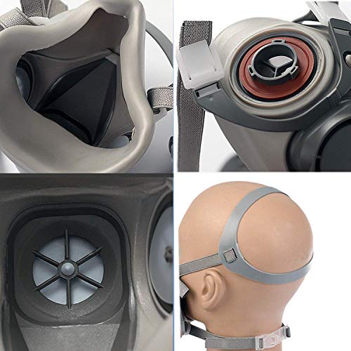 EROCK 7-in-1 Reusable Half Facepiece Respirator 6200 Widely Used i...