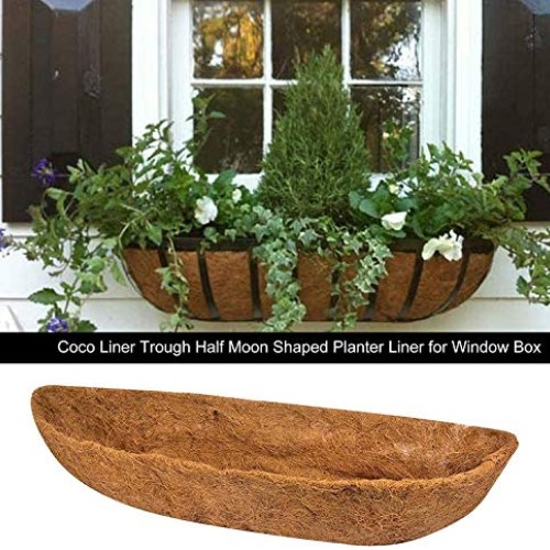 EROCK Coco Liner Trough Coco Liner for Planters, 24/30/36/48 inch ...