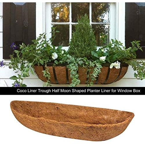 EROCK Coco Liner Trough Coco Liner for Planters, 24/30/36/48 inch ...