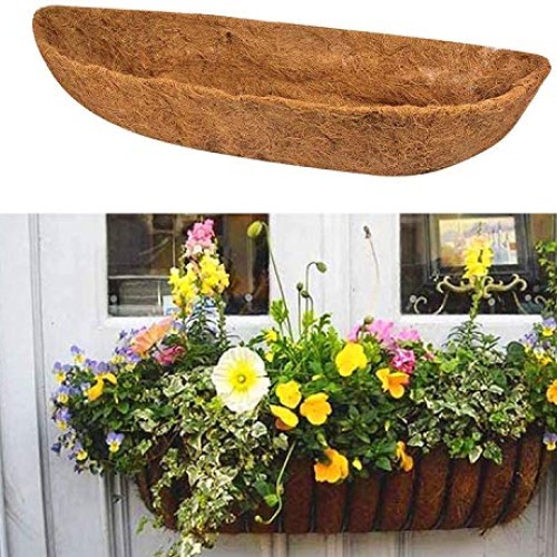 EROCK Coco Liner Trough Coco Liner for Planters, 24/30/36/48 inch ...