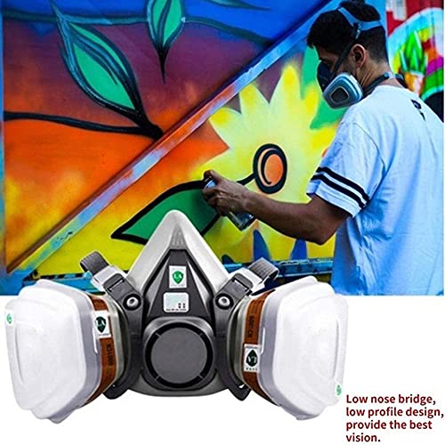 EROCK Half Facepiece Reusable Respirator 6200, Professional Organi...
