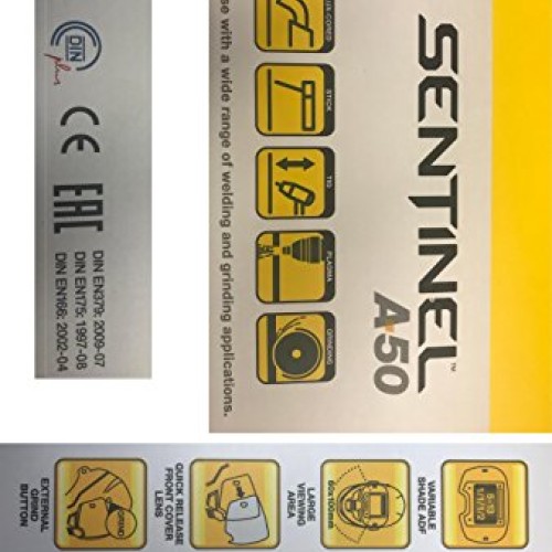 ESAB Halo Sentinel A50 Automatic Welding Helmet 0700000800 With FR...