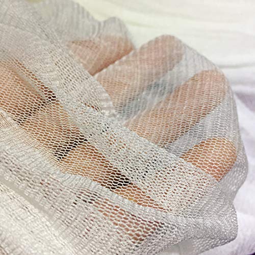100% Mulberry Knitted Silk Tulle Fabric for Wedding Dress or Handm...