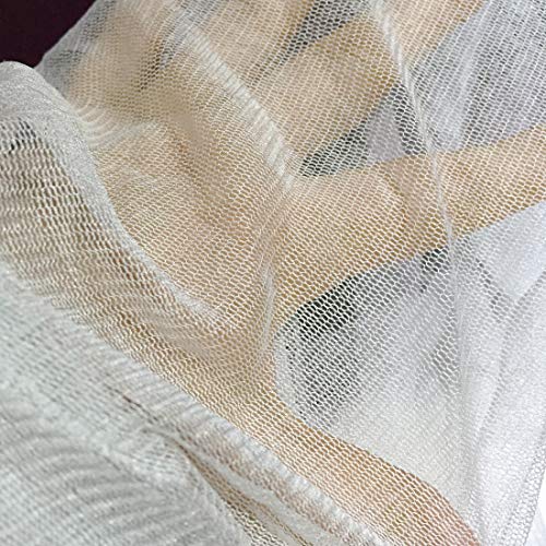 100% Mulberry Knitted Silk Tulle Fabric for Wedding Dress or Handm...