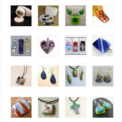 Microwave Kiln and DIY Fusing Glass Jewelry Set - Professional Sim...