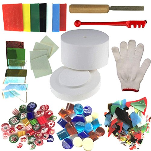 Microwave Kiln and DIY Fusing Glass Jewelry Set - Professional Sim...