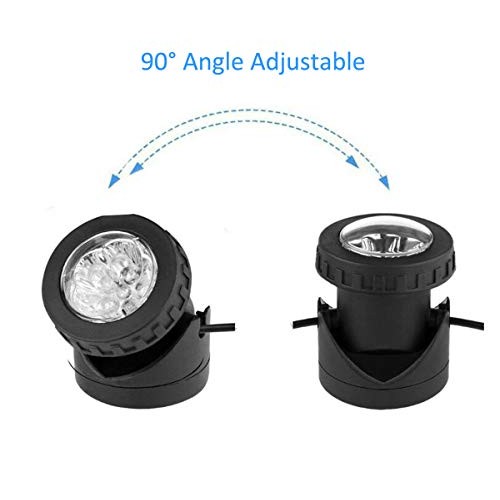 eSea Waterproof Solar Pond Lights – Single Head Solar Pool Lights ...