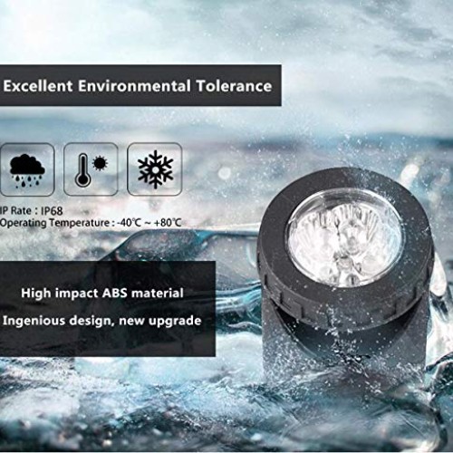 eSea Waterproof Solar Pond Lights – Single Head Solar Pool Lights ...
