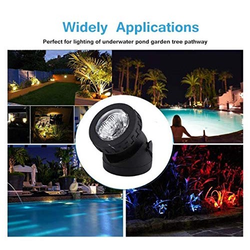 eSea Waterproof Solar Pond Lights – Single Head Solar Pool Lights ...