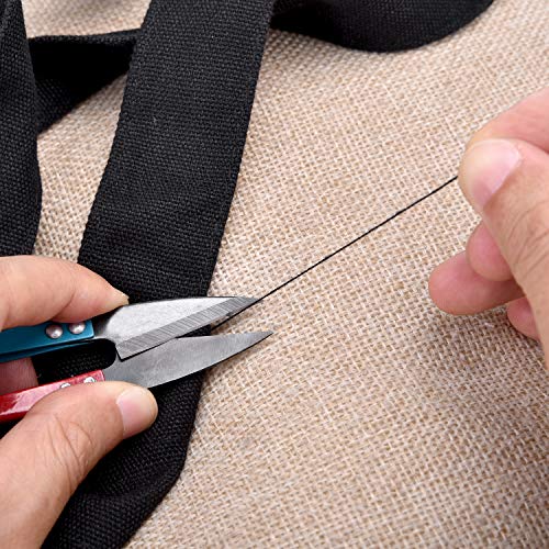 ESHATO 12 Pack Sewing Scissors for Fabric, 4.1inch Mini Small Snip...