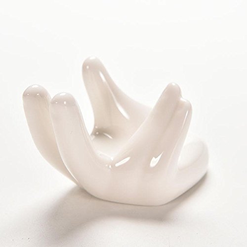 Eshylala 3 Pieces Ceramic Air Plant Tillandsia Holder, Hand Shape ...