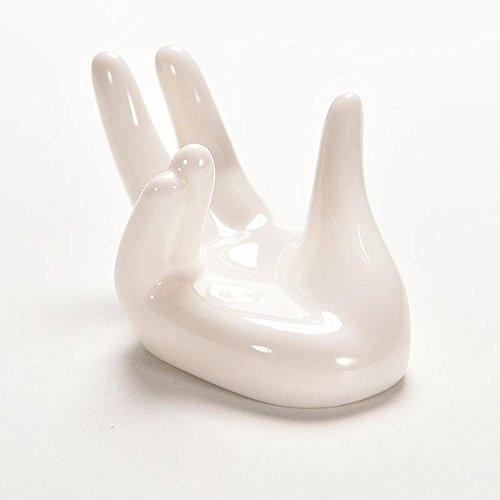 Eshylala 5 Pack Ceramic Air Plant Tillandsia Holder, Hand Shape Of...