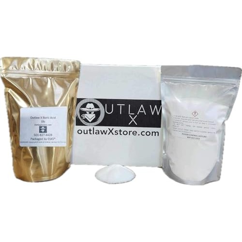 Boric Acid Fine Powder 1lb Great for Cleaning, Stain Removal, deod...