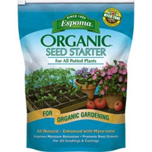 Espoma SS16 16-Quart Organic Seed Starter Premium Potting Mix Limi...