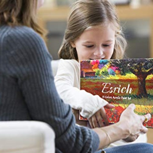 ESRICH Acrylic Paint Set,Professional Painting Supplies with Acryl...