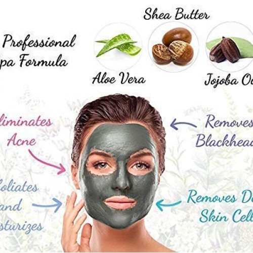 Dead Sea Mineral Mud Mask Scented with Lavender for Face and Body ...
