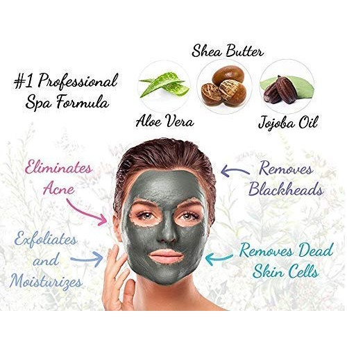 Dead Sea Mineral Mud Mask Scented with Lavender for Face and Body ...