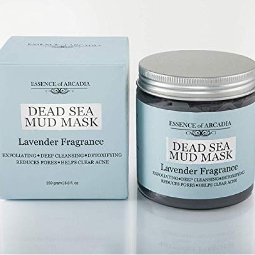 Dead Sea Mineral Mud Mask Scented with Lavender for Face and Body ...