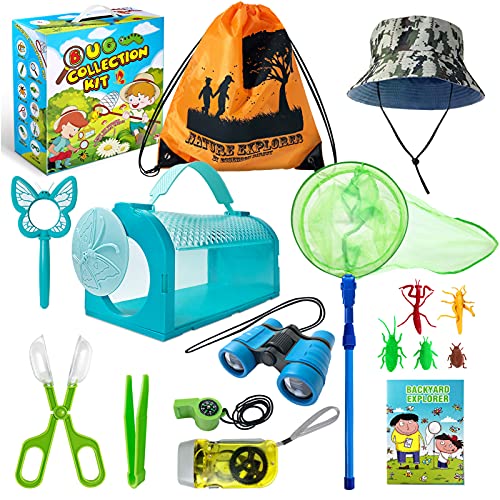 ESSENSON Bug Catcher Kit - Outdoor Explorer Kit with Bug House, Bi...
