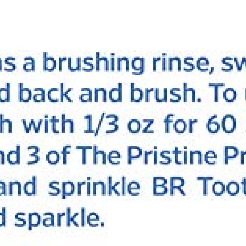 Essential Oxygen Certified BR Organic Brushing Rinse, All Natural ...