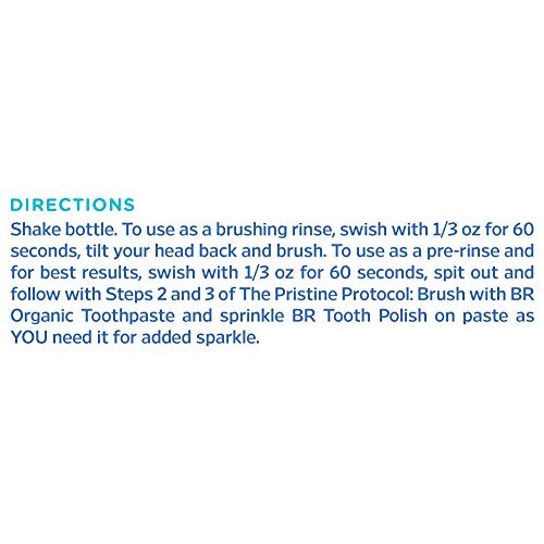 Essential Oxygen Certified BR Organic Brushing Rinse, All Natural ...