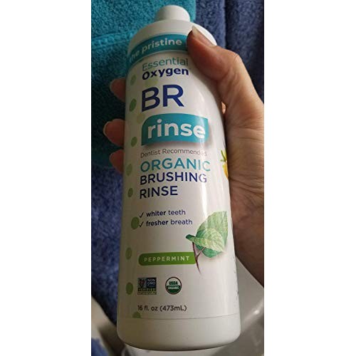 Essential Oxygen Certified BR Organic Brushing Rinse, All Natural ...
