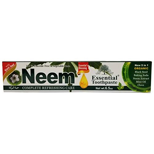 Neem essential toothpaste new 5 in 1 formula 6 pack