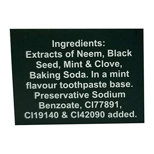 Neem essential toothpaste new 5 in 1 formula 6 pack
