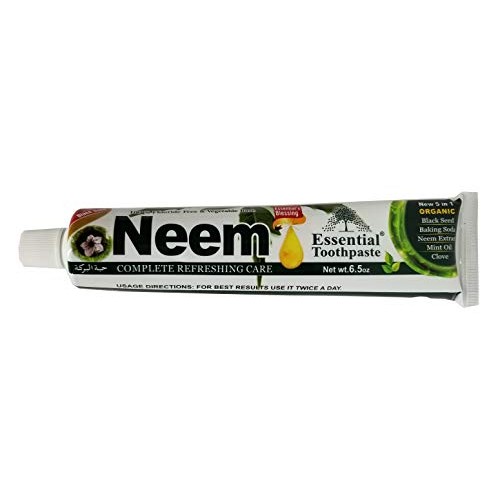 Neem essential toothpaste new 5 in 1 formula 6 pack