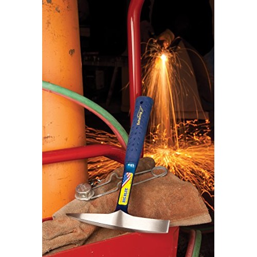 Estwing BIG BLUE Welding/Chipping Hammer - 14oz Slag Removal Tool...