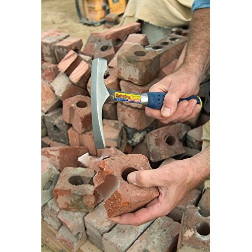 Estwing Bricklayers/Masons Hammer - 16 oz Masonary Tool with For...
