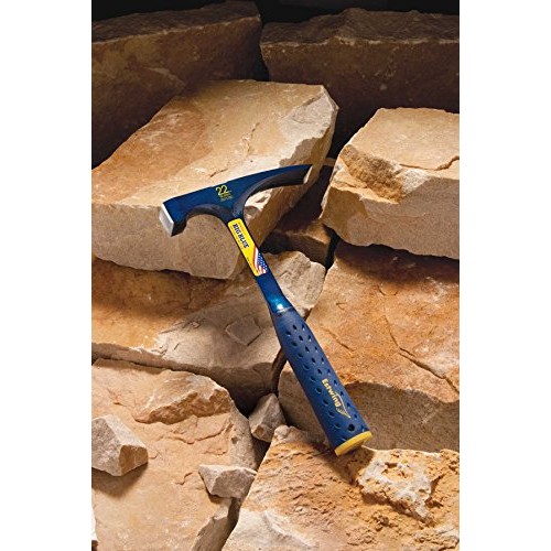 Estwing Bricklayers/Masons Hammer - 22 oz Masonary Tool with For...