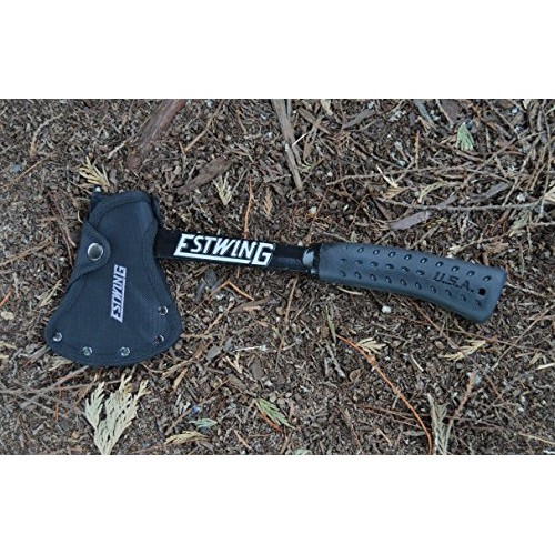 Estwing Campers Axe - 14 Hatchet with Forged Steel Construction ...