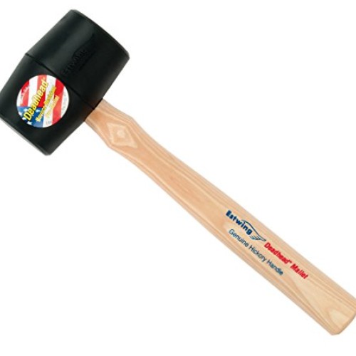 Estwing Deadhead Rubber Mallet - 18 oz Soft-Face Hammer with Bounc...