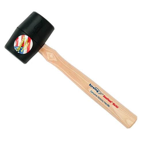 Estwing Deadhead Rubber Mallet - 18 oz Soft-Face Hammer with Bounc...