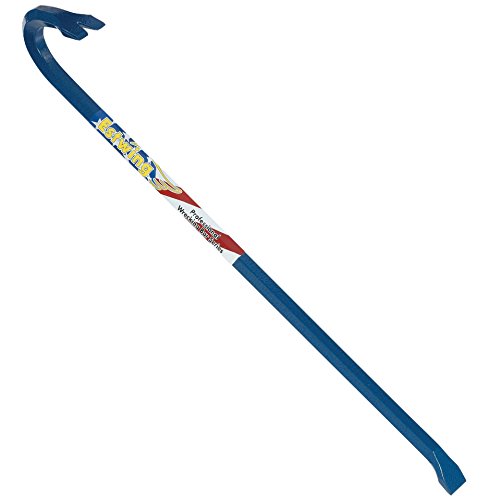 Estwing Gooseneck Wrecking Bar - 3/4 x 24 Pry Bar with Angled Ch...